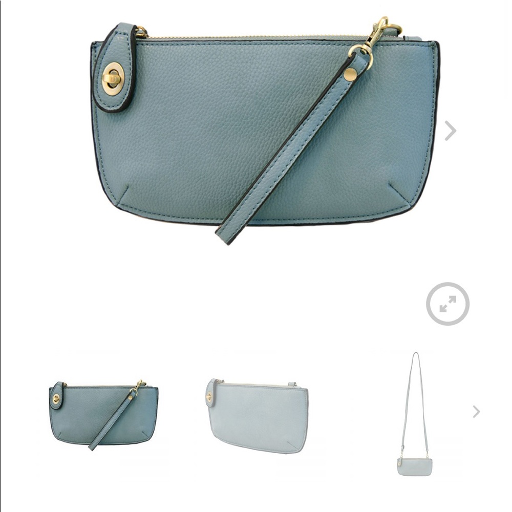 Joy Susan “like new” vegan leather clutch